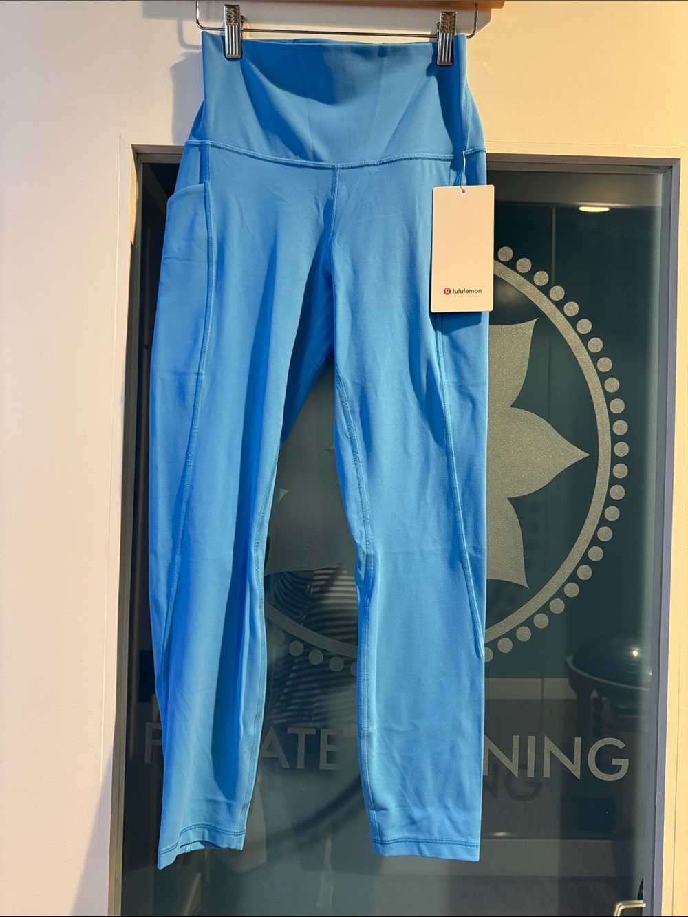 lululemon athletica Align HR Pants 25” Pockets Leggings OAVE Ocean wave NWT